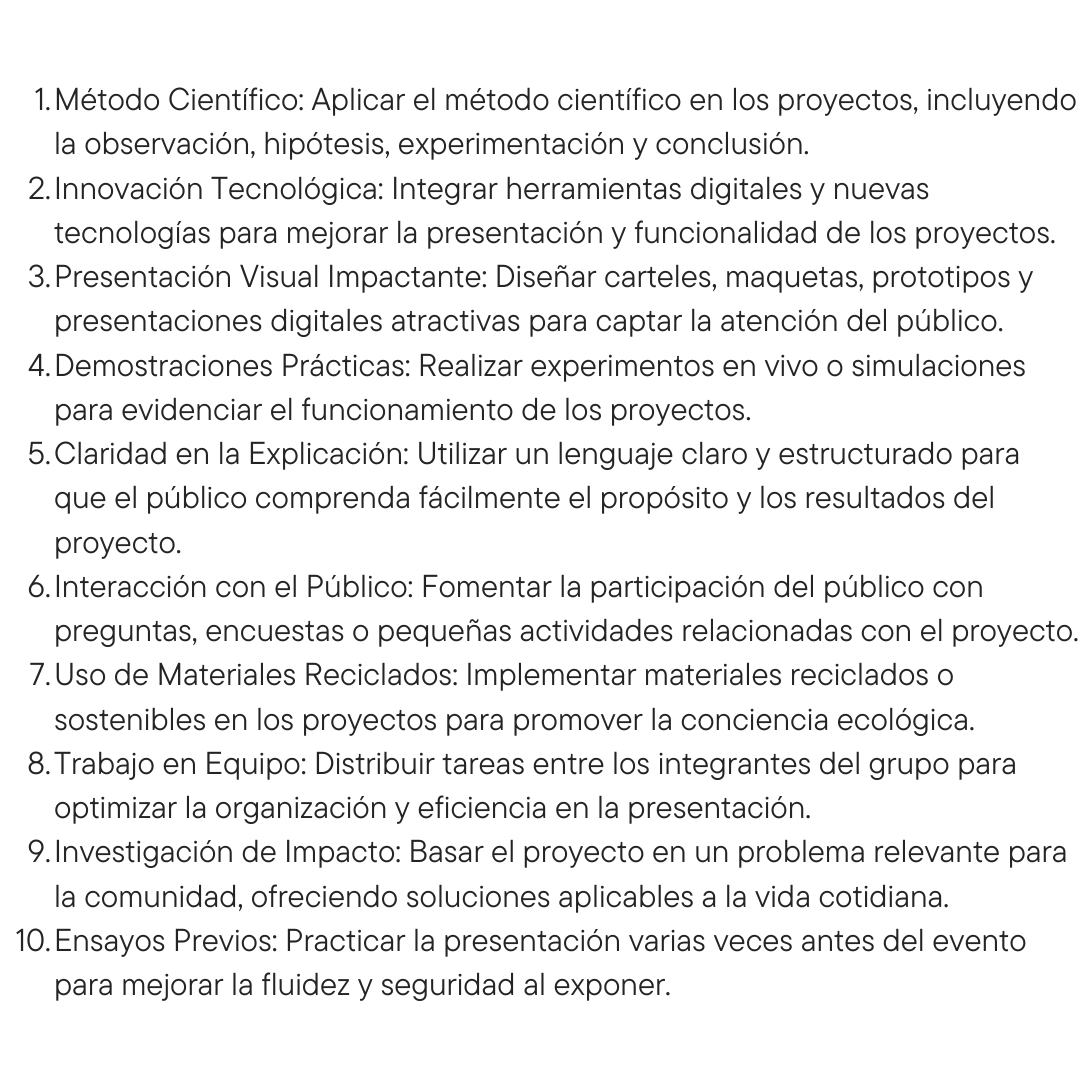 Feria de Ciencia y Tecnología – Somos Rosaristas